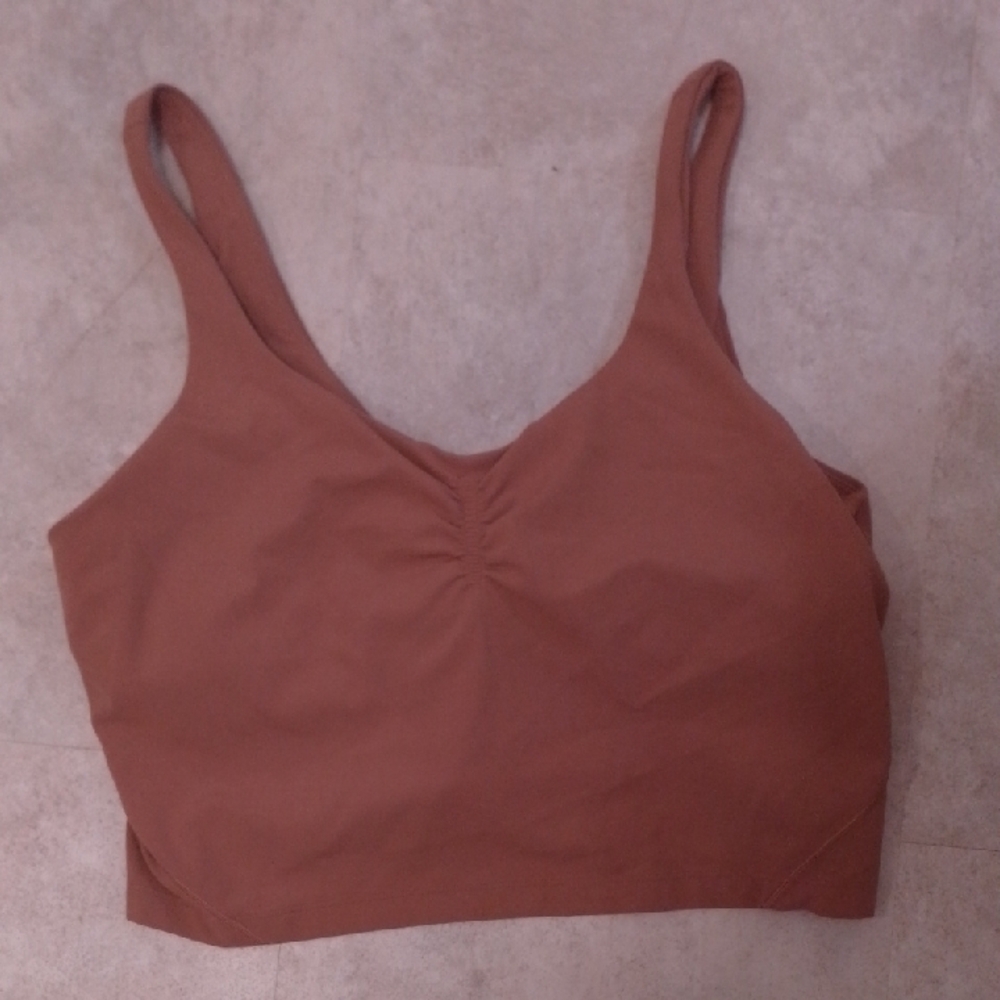 lululemon athletica Brown Sports Bra